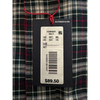 Daniel Cremieux Dress Shirt Men's 4XT Big & Tall Button-Down Stretch Plaid
