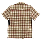 Liverpool Los Angeles Shirt Men's Small Casual Button-Up Shirt Brown Gingham