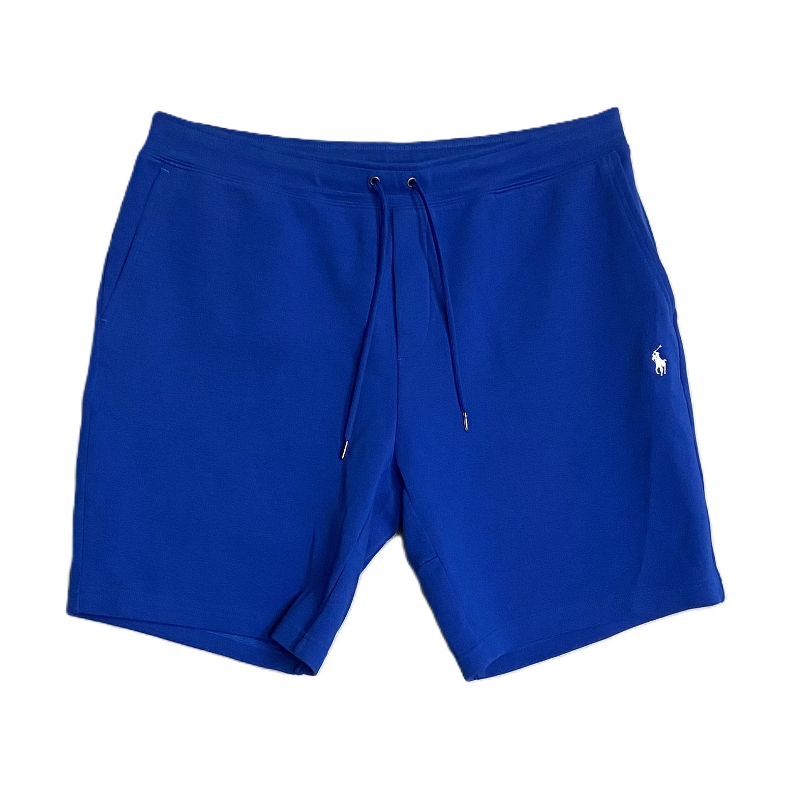 Polo Ralph Lauren Shorts Men's XXL Fleece Athletic Shorts Drawstring Blue