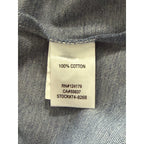 Johnston & Murphy Shirt Men's XL Long Sleeve Navy Gingham Pockets