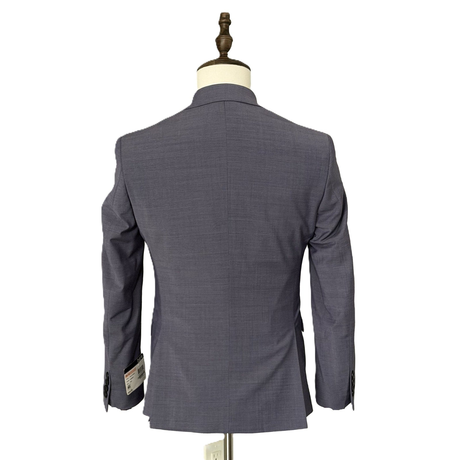 Bar III Suit Jacket Men's 34S Slim Fit Wool Blend Stretch Fabric Lavender