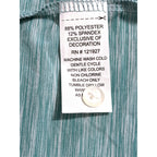 Johnnie-O Polo Shirt Men's 4XLT Big & Tall Short Sleeve Stretch Blue Stripe