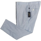 Polo Ralph Lauren Pants Men's 38x30 Seersucker Dress Pants Blue & White