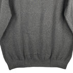 Tommy Hilfiger Sweater Men's XL Crew Neck Premium Cotton Long Sleeve Charcoal Grey