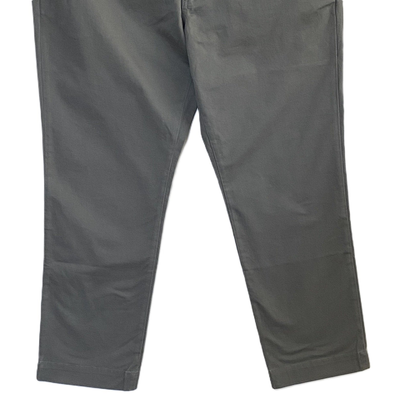 Polo Ralph Lauren Pants Men's 40"x30" Bedford Chino Flat Front Stretch Gray