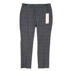 Calvin Klein Suit Pants Men's 38"x32" Slim Fit Wool Blend Grey & Blue Plaid