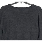 Hart Schaffner Marx Sweater Men's 3XB Big & Tall V-Neck Merino Wool Charcoal