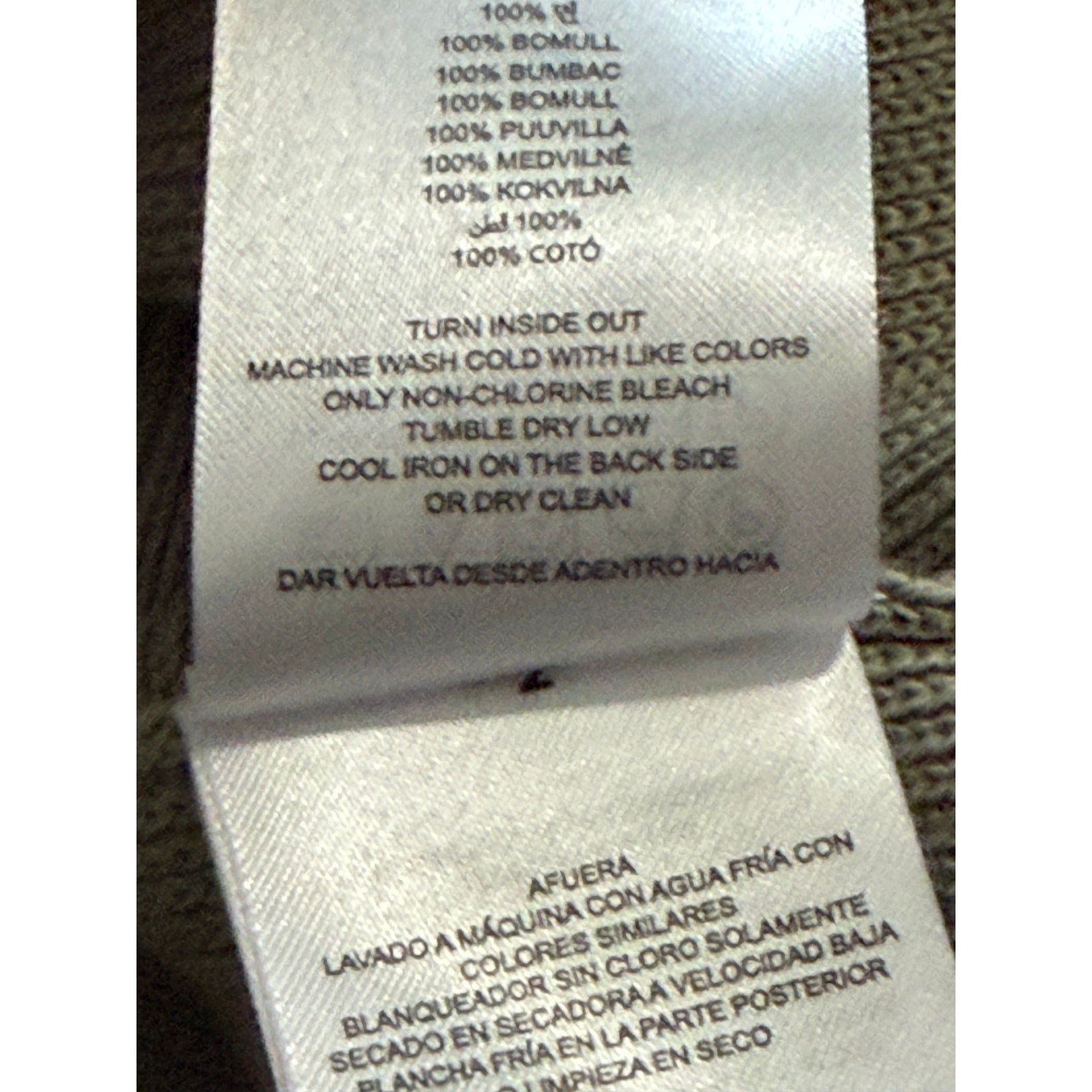 Michael Kors Polo Shirt Men's Large Short Sleeve Knit Cotton Dusty Sage