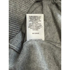 Daniel Cremieux Sweater Vest Men's Large Full Zip Cotton Cashmere Blend Grey Heather