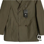 Lauren Ralph Lauren Men's 42S All-Weather Raincoat Double-Breasted Olive