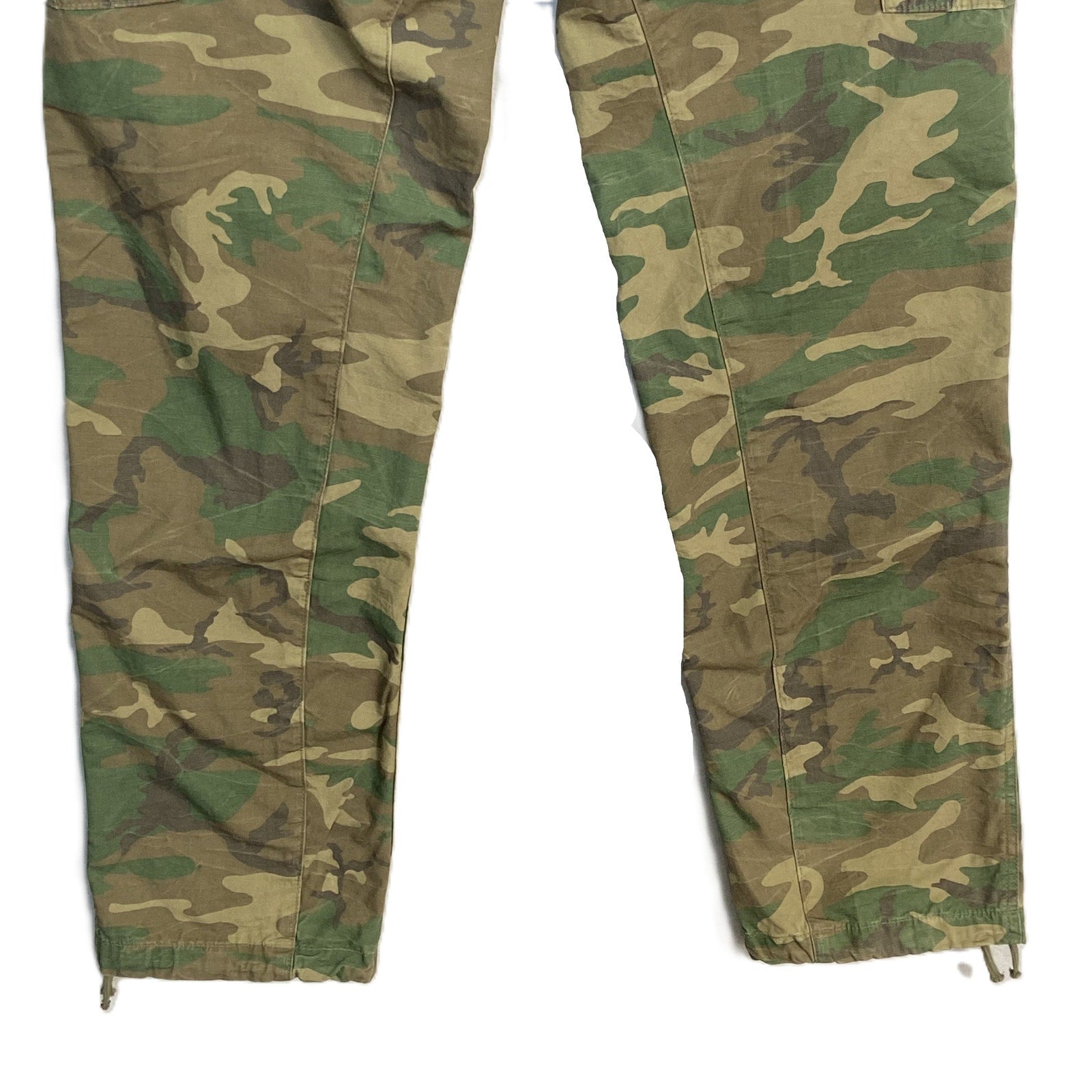 Polo Ralph Lauren Men's 36Tx36 Big & Tall Classic Fit Camo Canvas Cargo Pant