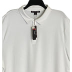 Michael Kors Polo Shirt Men's XXL Short Sleeve Wicking UV Solid White