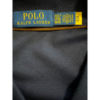 Polo Ralph Lauren Shirt Men's 3XLT Long Sleeve Cotton Polo Navy Blue