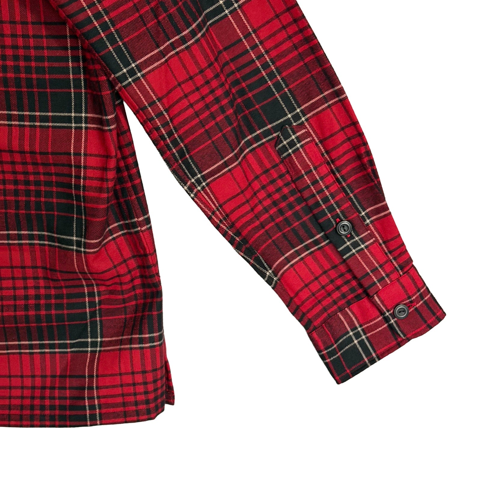 Polo Ralph Lauren Men's Medium Performance Camp Shirt Classic Fit Red Black