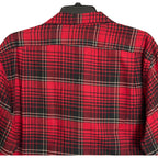 Polo Ralph Lauren Men's Medium Performance Camp Shirt Classic Fit Red Black