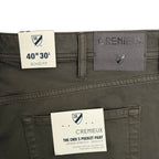 Daniel Cremieux Pant Men's 40"x30" CMX 5-Pocket Pant Sateen Stretch Dark Olive