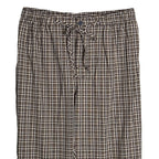 Hart Schaffner Marx Sleepwear Men's Large Pajama Set Brown Plaid