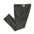 Daniel Cremieux Dress Pant Men's 46R Traveler Raw Hem Comfort Waist Gray