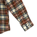 Johnnie-O Knick Performance Men's XL Flannel Button-Down Shirt Pumpkin