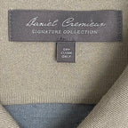 Daniel Cremieux Polo Shirt Signature Collection Men's XXL Long Sleeve Beige