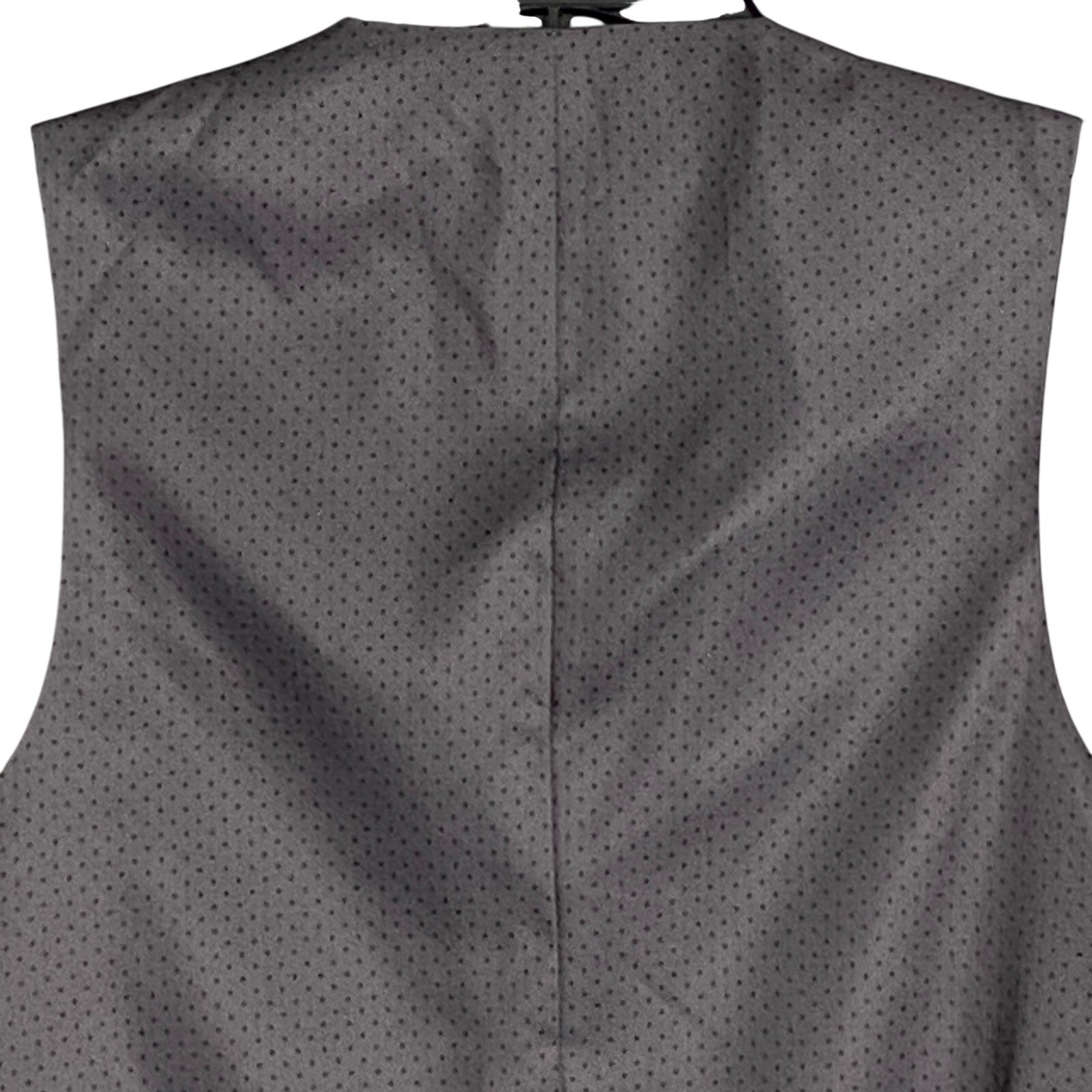 Alfani Tuxedo Vest Men's Small Slim Fit Stretch Fabric Grey & Black