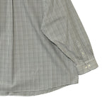 Roundtree & Yorke Performance Dress Shirt Men's 4XB LS Big & Tall White Check