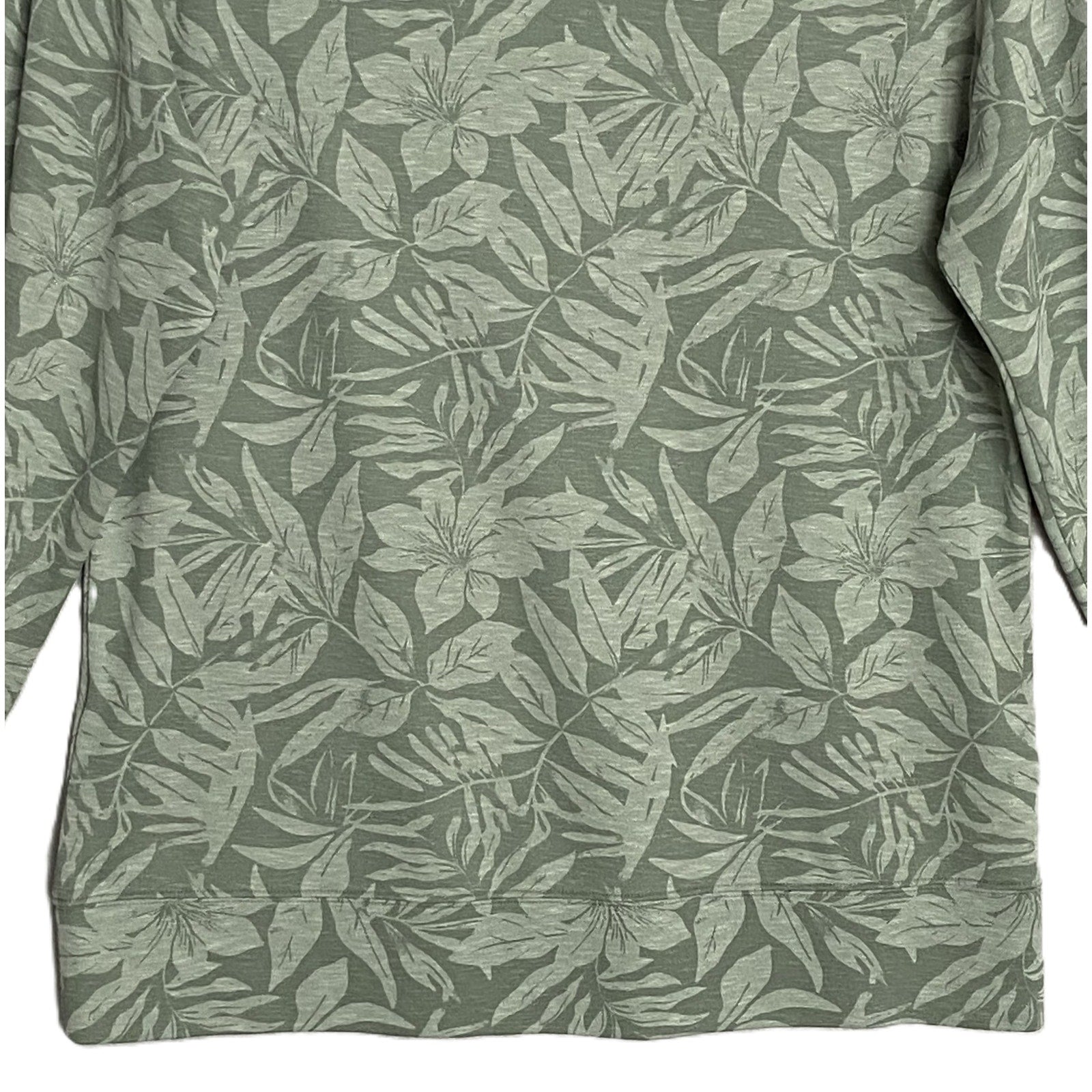 Daniel Cremieux Pullover Hoodie Men's Large CapeTown Collection Green Floral