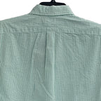 Polo Ralph Lauren Shirt Men's Small Classic Fit Short Sleeve Seersucker Green