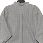 Roundtree & Yorke Performance Dress Shirt Men's 4XB LS Big & Tall White Check