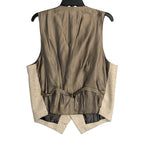 Daniel Cremieux Suit Vest Men's Medium Mt. Lussari Collection Wool Blend Tan