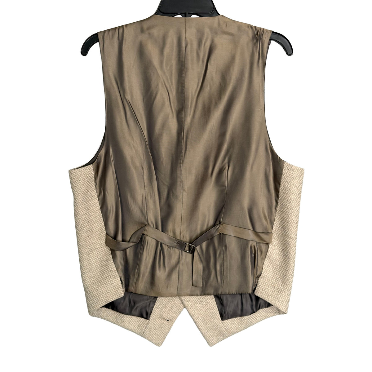 Daniel Cremieux Suit Vest Men's Medium Mt. Lussari Collection Wool Blend Tan