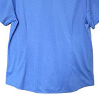 Mizzen+Main Shirt Men's XXL Halyard Trim Fit No Tuck Short Slv Blue Dot Geo