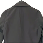 Calvin Klein Raincoat Overcoat Men's 36 Short MPARK Single-Breasted Black