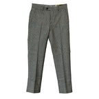 Bar III Dress Pant Men's 30"x30" Slim Fit Wool Blend Black/White Plaid