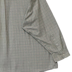 Roundtree & Yorke Oxford Dress Shirt Men's 4XB LS Big & Tall Green Red