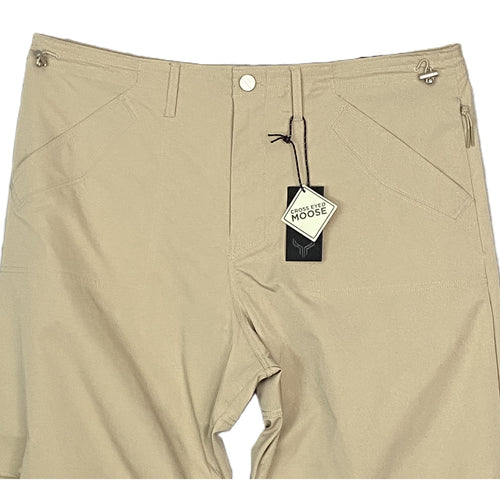 Cross Eyed Moose Pant Men's 38x29 Skydiver Tech Parachute Khaki