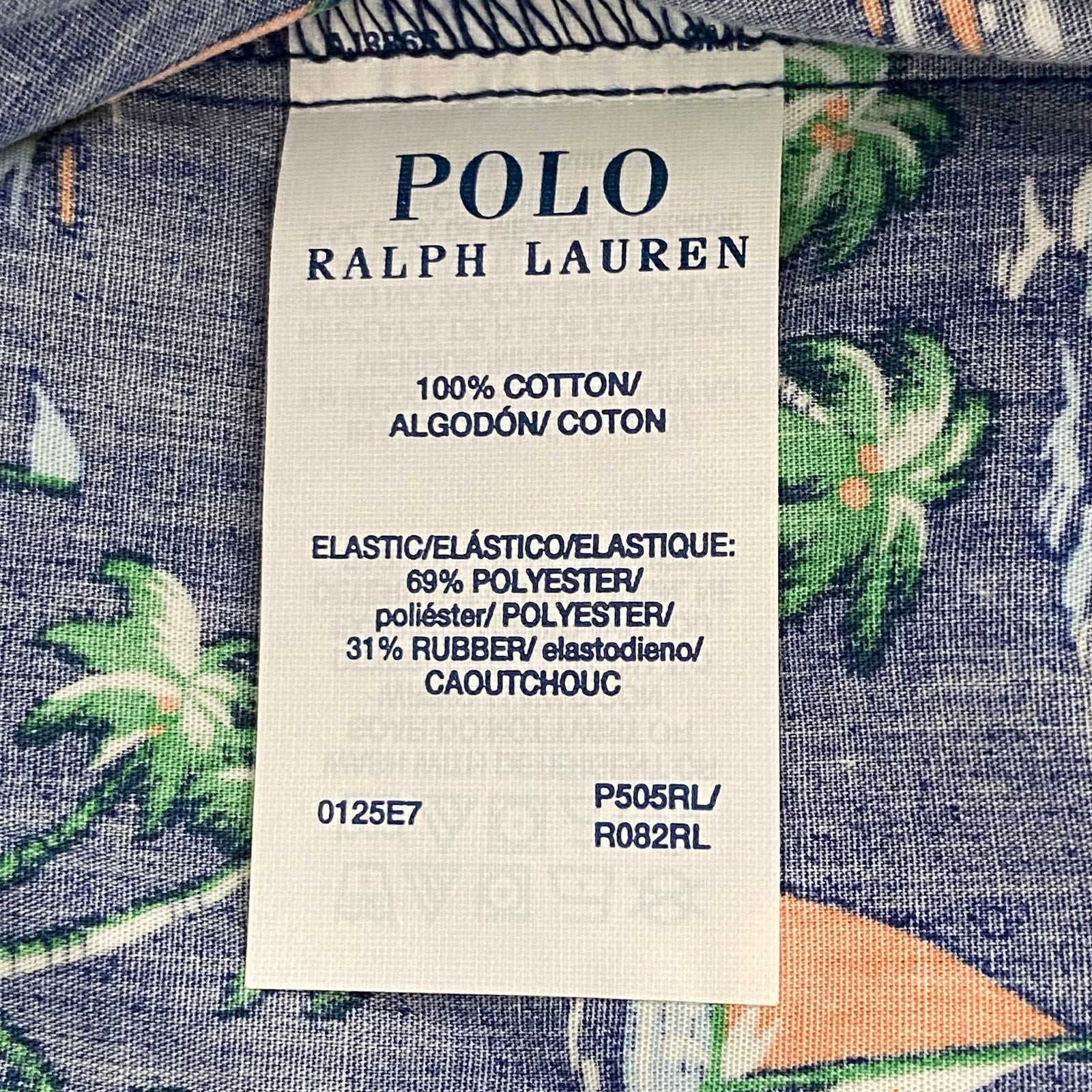 Polo Ralph Lauren Sleep Pant Men's Small Elastic Drawstring Waist Pockets