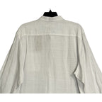 Tommy Bahama Shirt Men's XXL "Paradisio Plaid" Linen Long Sleeve