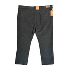 Daniel Cremieux Corduroy Pants Men's 50"x32" Straight Fit Stretch Charcoal