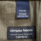 Daniel Cremieux Pant Men's 40"x30" CMX 5-Pocket Pant Sateen Stretch Dark Olive