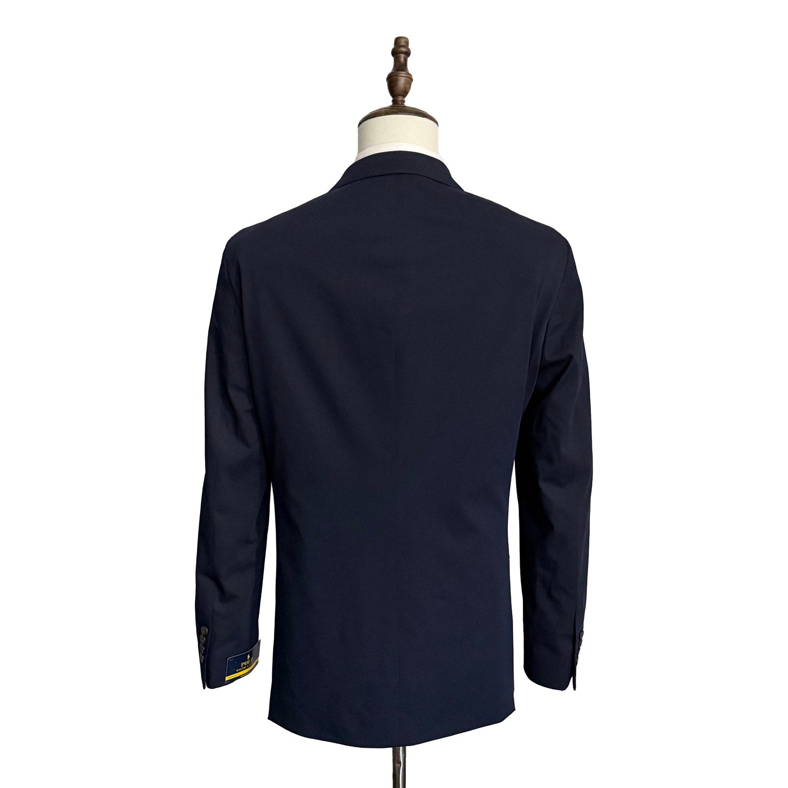 Lauren Ralph Lauren Performance Suit Coat Men's 42L Modern Fit Solid Navy