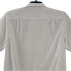 Tommy Bahama Shirt Men's Small "Coconut Point Palm Isle" Short Sleeve White