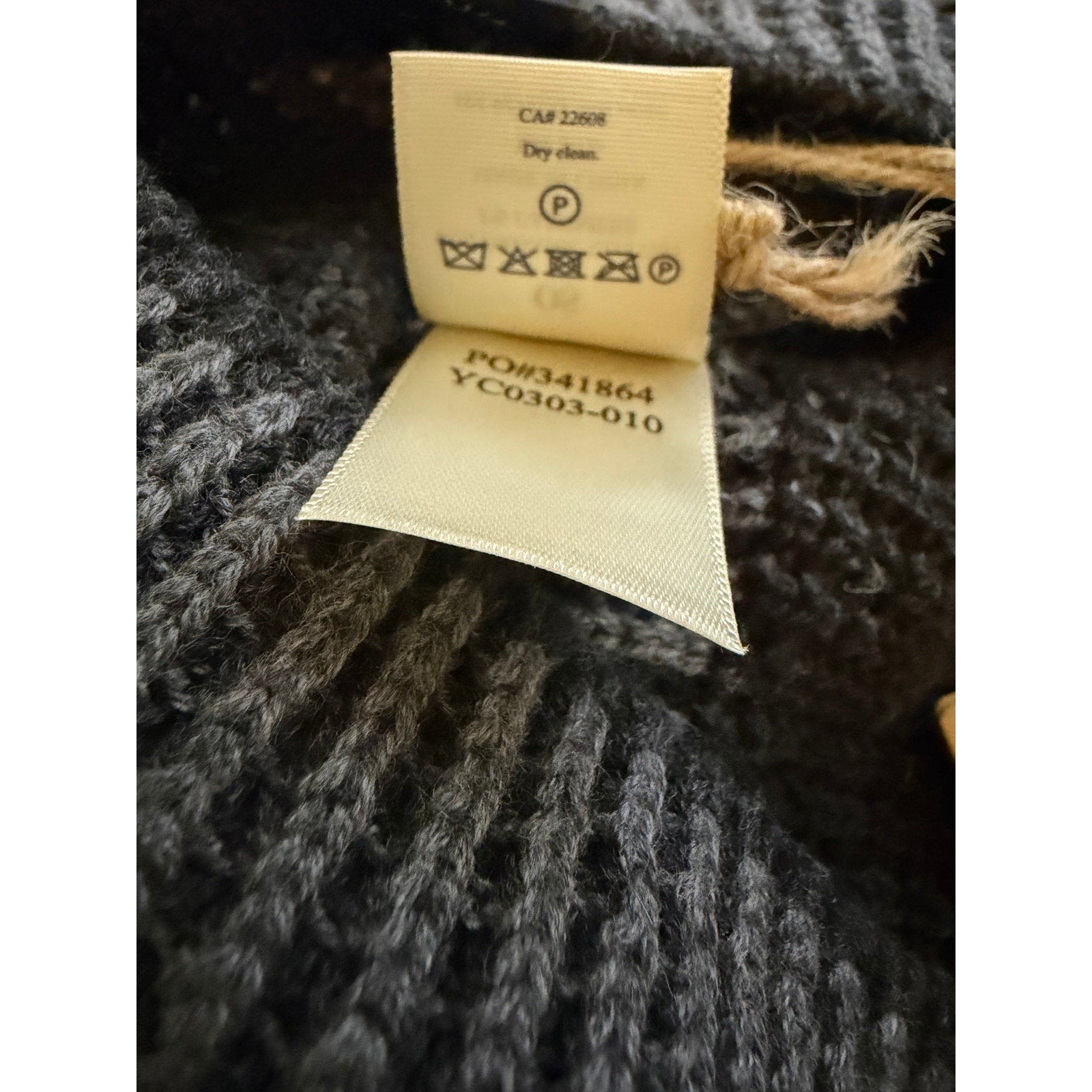 Faherty Winter Waffle Beanie Men's One Size Cotton Cashmere Blend