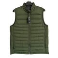Roundtree & Yorke Down Vest Men's XLT Full Zip Packable Pockets Hunter Green