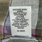 Daniel Cremieux Linen Shirt Men's XXL Cape Town Collection Multicolor Plaid