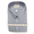Roundtree & Yorke Shirt Big & Tall Men's 20 36/37 Blue Pinstripe Dress Shirt