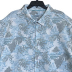 Tommy Bahama Shirt Men's 2XLB Big & Tall "Costa Wave Allegro Frondes" Jade
