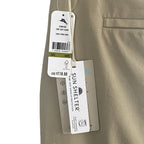 Tommy Bahama Men's 44RG x 9 "Chip Shot Short" Stone Khaki 5-Pocket Stretch