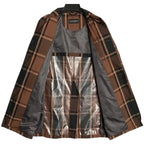 Lauren Ralph Lauren Men's 38 Short Raincoat Stanza Brown Check