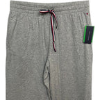 Tommy Hilfiger Lounge Pant Men's Large Elastic Drawstring Waist Gray Heather